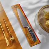 十八子作三德刀家用刀具菜刀水果刀切西瓜刀 锐意多用刀 H332-CL