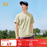 361°短袖男士t恤夏季运动宽松休闲户外圆领上衣服男女装632523110-2