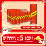 可口可乐（Coca-Cola）怡泉 Schweppes ginger 干姜水 汽水饮料 调酒 330ml*24 整箱装