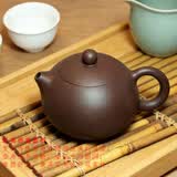 鲍鼎泰西施紫砂壶经典实用主泡器 茶具宜兴手工茶壶套装功夫泡茶壶 单壶(卡盖）-约 200ml
