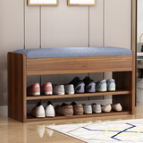 时黛家居（shidaijiaju）换鞋凳家用门口鞋柜一体坐凳置物架玄关入户穿鞋凳可坐式软包鞋架