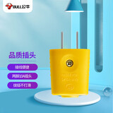 公牛（BULL）插头电源插头插座无线自行接线 GNT-10L4S 二脚10A插头 摔不烂