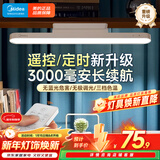 美的（Midea）LED遥控台灯学习专用书桌磁吸灯酷毙灯宿舍床头吸附家用充电灯