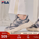 FILA斐乐女鞋跑步鞋情侣同款老爹鞋FILA MARS火星鞋男鞋休闲运动鞋 【女款】烟灰/鸽子灰-FD 38.5