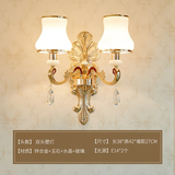 安灯堡客厅吊灯现代简约欧式卧室2025款餐厅书房两用水晶灯饰具套餐702 双头+白光