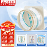 潜水艇（Submarine）F160 厨房烟道全密封防味阀 公共烟道止逆阀止回阀 烟道阀