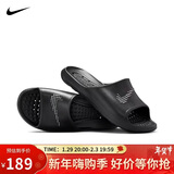 耐克NIKE外穿休闲鞋男一字沙滩鞋VICTORI ONE拖鞋CZ5478-001黑40