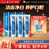 云南白药经典系列牙膏套装 护龈祛渍洁齿 亮白清新口气冬青香型165g*3