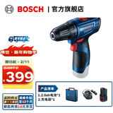 博世（BOSCH） 手电钻充电电钻电动螺丝刀锂电池家用工具箱全套套装GSR120-LI 【2.0Ah×1块电池】