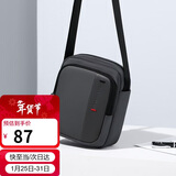 高尔夫GOLF单肩包男士休闲斜挎包男大容量轻便手机包百搭小背包男女防泼水潮流挂包运动包5I796334J雅灰