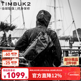 TIMBUK2邮差包信使包斜挎包反光防雨休闲骑行单肩包男运动男士礼物 音速黑特别款2.0 Stash