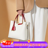 L＇ALPINA意大利袋鼠牛皮手提包女士大容量百搭单肩包包女包生日情人节礼物