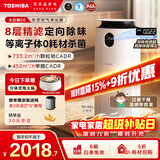 东芝（TOSHIBA）空气净化器SE大白梨PET除烟味除毛净化器大风量除尘净化器除螨除尘除过敏源消毒杀菌家用
