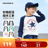 匡威Converse童装男女童长袖T恤25春季新款亲肤舒适儿童长T打底衫