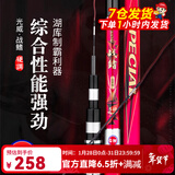 光威（GW）战鳍综合鱼竿青草鲢鳙鲤大物28调碳素轻硬野钓台钓竿钓鱼竿手杆