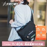 光影行星（GYXX）盖亚斜挎包单反相机包单肩大容量男女适用专业斜挎摄影包 黑-中【可装1机2镜,14寸电脑】