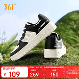 361°运动女鞋秋冬季透气开学厚底增高小白休闲板鞋子女682426611-4