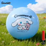 亚之杰玩具儿童玩具球篮球足球拍拍球三丽鸥玉桂狗女孩PVC加厚波波球新年礼