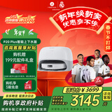 石头（roborock）扫地机器人扫拖一体 P20 Plus 自动上下水版 自动集尘热水洗拖布擦地拖地洗地机吸尘器 A1960RR