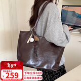爱情海牛皮包包女包斜挎单肩托特包通勤大容量生日情人节礼物送女友老婆