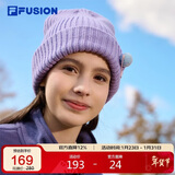 FILA FUSION斐乐潮牌情侣款针织帽2025春夏时尚休闲帽毛线帽