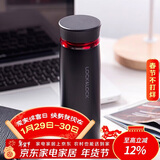 乐扣乐扣（LOCK&LOCK）菲特旋转盖轻量杯保温杯学生商务水杯450ml黑红 LHC4131BKR