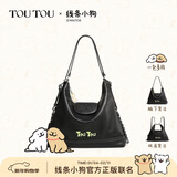 toutou一包多用线条小狗双肩托特包背包单肩包女孩生日情人节新年礼物