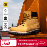 卡特（CAT）经典大黄靴马丁靴男鞋牛皮面固特异户外工装靴P725756P1EDC25 经典款 42