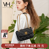 VANESSA HOGAN VH女包茵然软包系列复古太阳神菱格链条腋下单肩斜挎包新年礼物