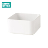 NITORI宜得利家居 日式简约塑料家用厨房用品收纳整理托盘白色WHNBRANC S