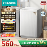 海信（Hisense）波轮洗衣机全自动 8公斤大容量波轮健康家用租房宿舍一级能效WT80N1Q以旧换新家电补贴