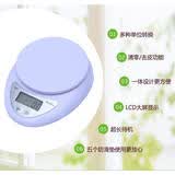 龙蓓（LONGBEI）电子秤高质量家用厨房电子称0.1克带托盘烘焙小型食物秤 白色不带托盘不送电池1g-1kg