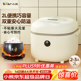 小熊（Bear）电饭煲2~3人 迷你小容量智能预约电饭锅 多功能微压柴火元釜内胆2L  DFB-B20A1