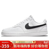 耐克NIKE运动板鞋女缓震COURT VISION春夏运动鞋DH3158-101白黑40