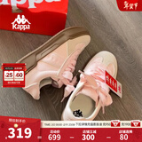 Kappa卡帕女鞋厚底滑板鞋子女2026新款运动休闲鞋软底德训鞋小粉鞋 奶茶粉 39