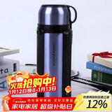 乐扣乐扣（LOCK&LOCK）保温壶304不锈钢保温保冷水壶户外露营旅行壶1.8L蓝色