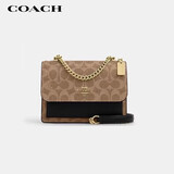蔻驰（COACH）【品牌直供】女士小号印花风琴包单肩斜挎包CW206礼物