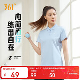 361°短袖女春夏季运动t恤速干衣polo衫跑步健身休闲瑜伽662424130H-3
