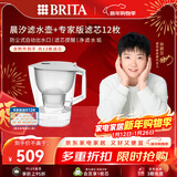 碧然德（BRITA）过滤净水器 家用滤水壶 Kalea 晨汐系列XL 3.5L（灰）+专家版滤芯12枚（含组套）