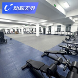 动联无界健身房地垫家用橡胶地垫室内隔音减震垫哑铃垫防滑缓冲垫运动地板
