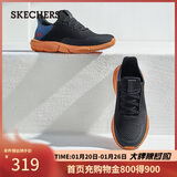 斯凯奇（Skechers）新年礼物男鞋冬季软底轻便运动跑步鞋厚底休闲健步鞋65867