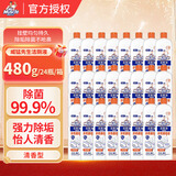 威猛先生洁厕液可整箱批发家用洁厕灵除垢剂马桶清洁卫生间洁厕剂厕所清厕 清香型480g*24瓶 整箱 威猛先生