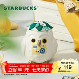星巴克（Starbucks）杯子 假日海风系列陶瓷马克杯 桌面咖啡杯水杯男女士送礼礼物 动物造型温变款马克杯390ml