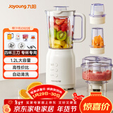 九阳（Joyoung）榨汁料理机 多功能易清洗家用1.2升搅拌机 打米糊果汁机婴儿辅食机 四杯JYL-C022E