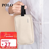POLO手拿包男士多功能手机包旅行手包男女化妆包洗漱收纳包手提工具包