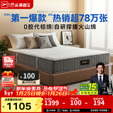 芝华仕5星床垫独立袋装弹簧静音家用乳胶席梦思软硬护脊厚垫明星垫D026 护脊版-老款24cm厚-1.8*2M 年前发货（地址详询客服）