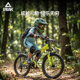 匹克山地自行车山地车自行车学生12到18岁自行车儿童自行车6-12岁 白羊座|荧光绿7速+碟刹+礼包 20寸【适用身高130-160cm】
