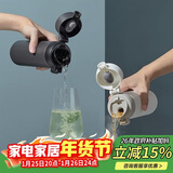 乐扣乐扣（LOCK&LOCK）憧憬弹跳保温杯316不锈钢保温保冷男女学生随手水杯子450ML灰色