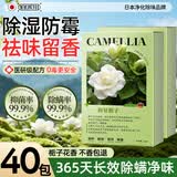 宫禾川樟脑丸樟脑球衣柜香薰防霉防潮除味留香室内床上跳蚤螨虫除螨包