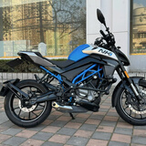 李绅春风NK250cc街车电喷水冷摩托车跑车ST125狒狒街跑跨骑重机车整车 蓝色 牌证齐全可以上牌
